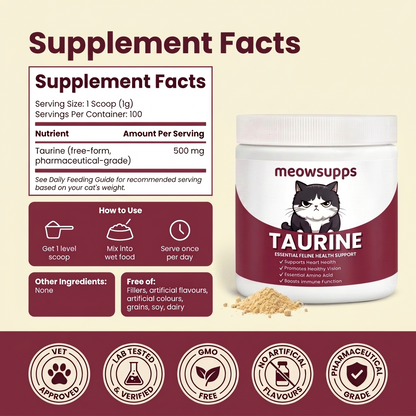 MeowSupps - Taurine Supplement