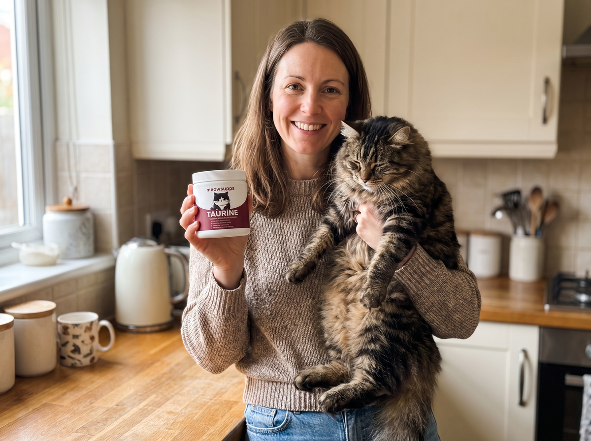 7 Benefits of MeowSupps Taurine for your cat's health