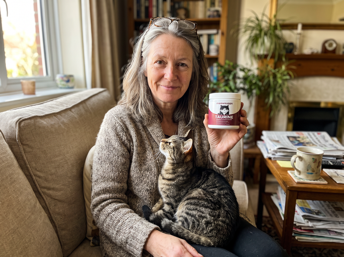7 Benefits of MeowSupps Taurine for Your Senior Cat
